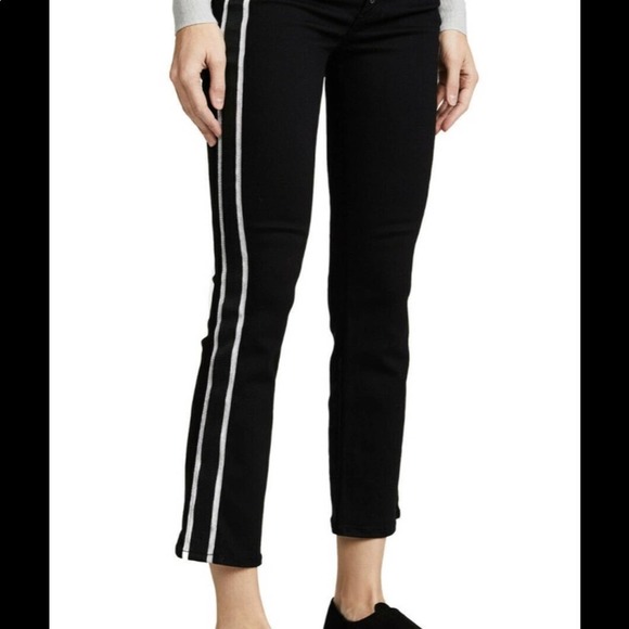 Veronica Beard Carolyn 10" Baby Boot Jeans Raven Black Size 25 - Picture 7 of 16